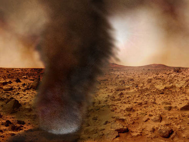 Chasing Dust Devils from Earth to Mars